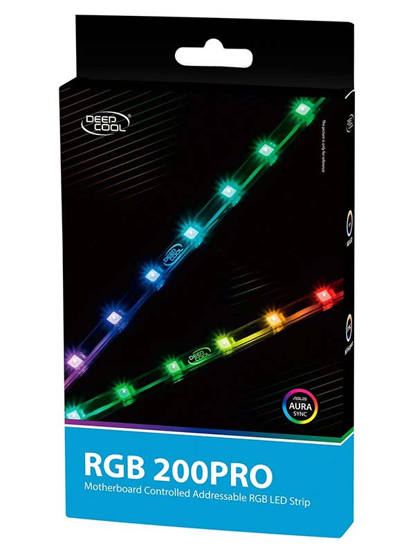 DEEPCOOL RGB 200 PRO Addressable RGB LED Strip Magnetic Lightning Kit | DP-LED-RGB200PRO
