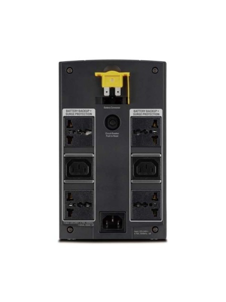 APC Back-UPS 1100VA, 230V, AVR, Universal and IEC Sockets | BX1100LI-MS
