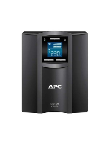 APC Smart-UPS C, Line Interactive, 3kVA, Tower, 230V, 8x IEC C13+1x IEC C19  outlets, USB and Serial communication, AVR, Graphic LCD