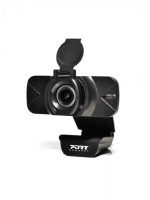Webcam 2 MP 1920 x 1080 B100 Pixels Port Designs 900078, Black with Warranty 