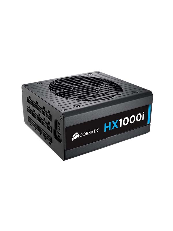 CORSAIR HXi Series™ HX1000i High-Performance ATX Power Supply — 1000 Watt 80 Plus® PLATINUM Certified PSU (EU Plug) | CP-9020074-EU