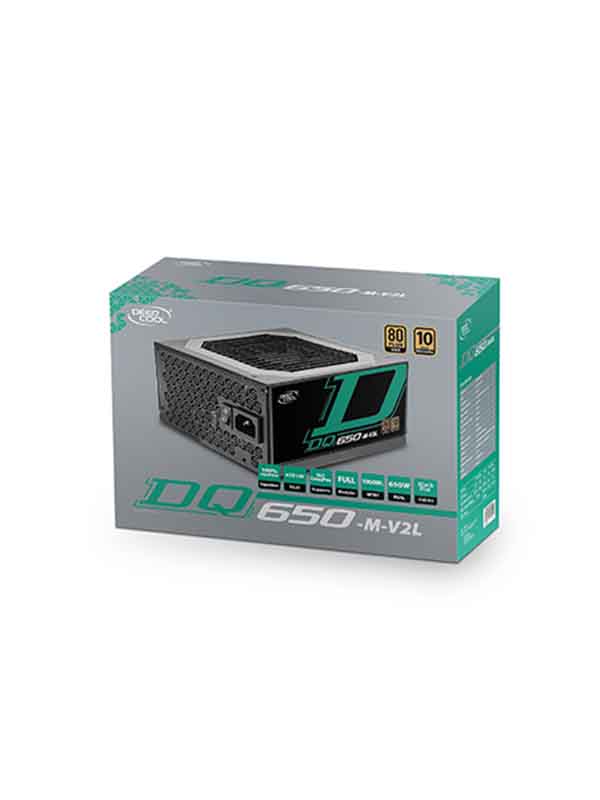 DeepCool GamerStorm DQ650-M Series 650Watts 80 Plus Gold Power Supply - DP-GD-DQ650-M-V2L