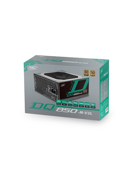 DeepCool DQ850 M V2 80 Plus Gold 850Watt Power Supply - DP-GD-DQ850-M-V2L