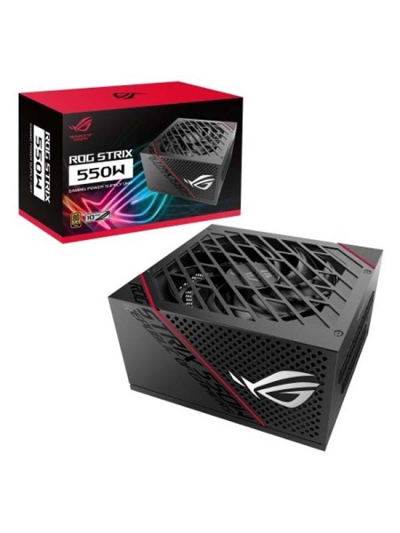 ASUS ROG Strix 550W Gold PSU, Power Supply (ROG heatsinks, Axial-tech fan design, dual-ball fan bearings | ROG Strix 550W