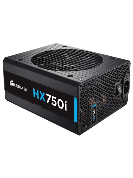 CORSAIR HXi Series™ HX750i High-Performance ATX Power Supply — 750 Watt 80 Plus® PLATINUM Certified PSU | CP-9020072-NA