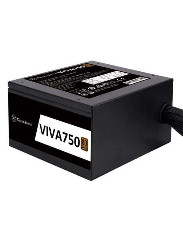 SILVERSTONE VIVA 750 Bronze, 80Plus Bronze 750W, ATX +12V Power Supply | SST-VA750-B