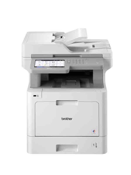 Brother MFC-L9570CDW A4 Color Multi-Function Laser Printer, Wireless, PC Connected, Network and NFC, Print, Copy, Scan, Fax and 2 Sided Printing with Warranty | MFC-L9570CDW