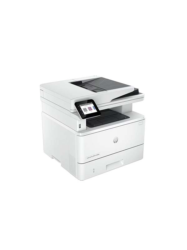 HP 4103fdn LaserJet Pro MFP Printer, 2.7inch Color Touchscreen Display, Up to 42ppm Print Speed, Up to 40cpm Copy Speed, 50 Sheets ADF Capacity, White with Warranty | 2Z628A