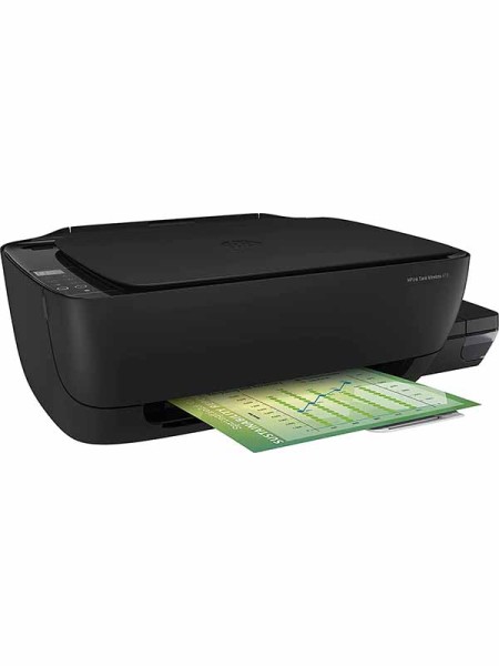 HP Ink Tank 415 Wireless All-In-One Color Printer, Print, Copy, Scan - Black | Z4B53A with Warranty 