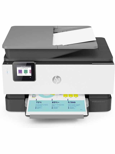 HP OfficeJet Pro 9013 All-in-One Office & Home Printer Wireless, Print, Scan, Copy, Fax - White - 1KR49B with Warranty