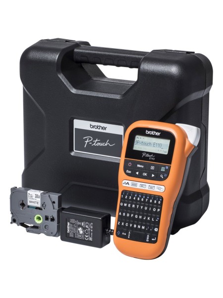 Brother PT-E110VP Handheld Industrial Label Printer | PT-E110VP
