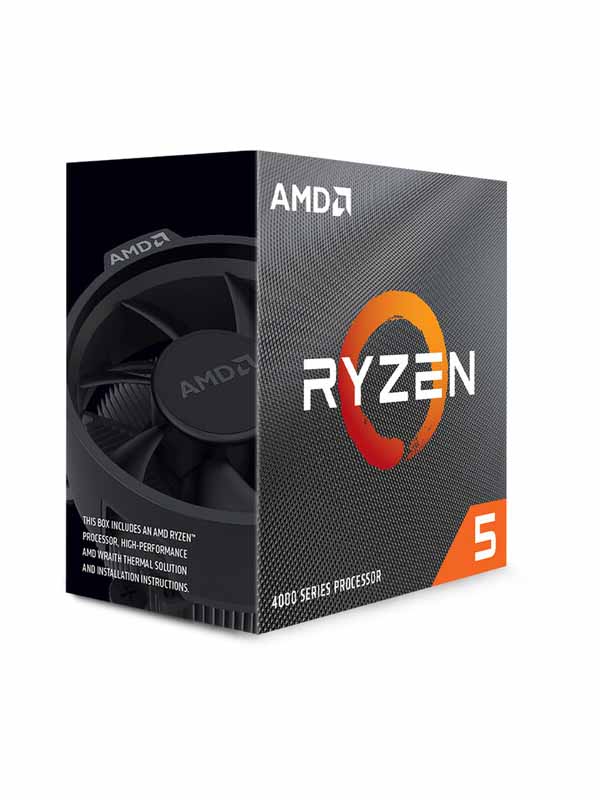 AMD Ryzen 5 4500 Desktop Processor, 6 CPU Core, 12 Thread, 8MB Cache, 3.6GHz Base Clock, Up to 4.1GHz Boost Clock with Warranty