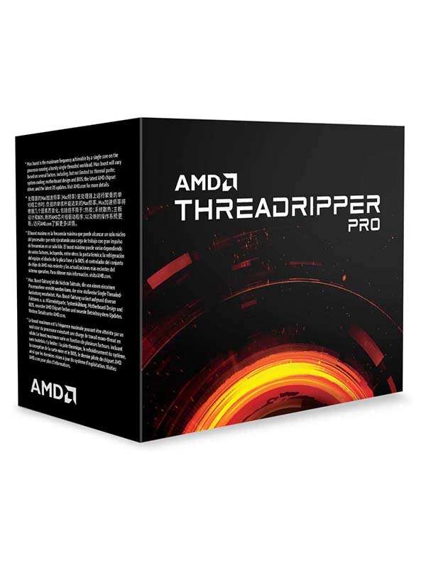 AMD Ryzen Threadripper PRO 3995WX Desktop Processor, 64 Core, 128 Threads with Zen 2 Technology | 100-100000087WOF