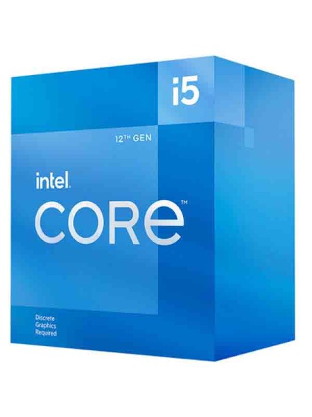INTEL CORE I5 12400F - Core i5 12th Gen Alder Lake 6-Core 2.5 GHz LGA 1700 65W Desktop Processor - BX8071512400F