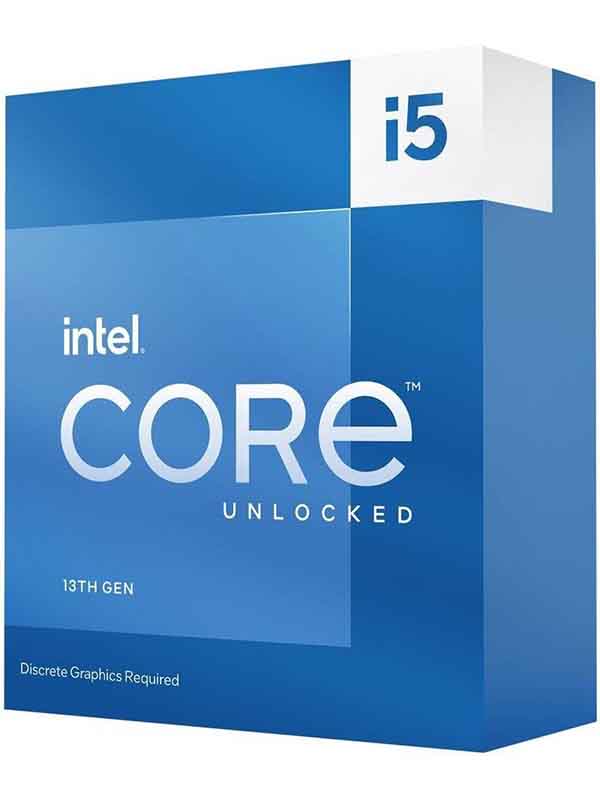 Intel Core i5-13600KF 3.5GHz Processor, 13th Gen LGA 1700 125W Desktop Processor, 24MB Cache Memory, 2 Channel DDR5, 3.5GHz P-Core Clock Speed, 128 GB Max Memory | BX8071513600KF