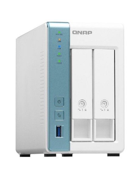 Combo Offer QNAP TS231K 2 Bay 1.7GHZ NAS + WD REDPLUS 4TB HDD WD40EFZX | TS-231K WD40EFZX
