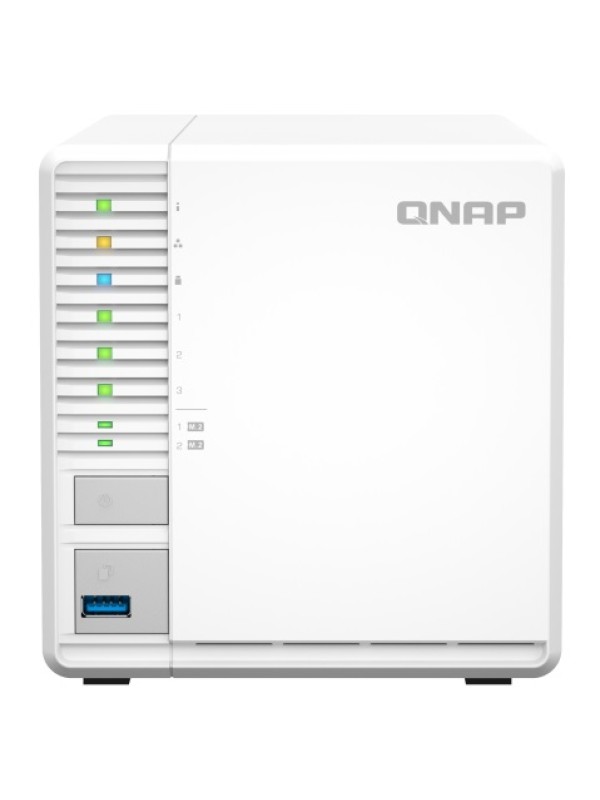 Combo Offer QNAP TS-364-4G 3 Bay NAS Storage + 6TB WD BLACK SATA HDD  | TS-364-4G WD6003FZBX