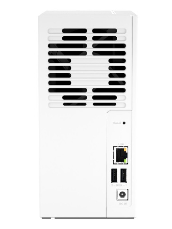 QNAP TS-233 2 Bay NAS Storage, 2GB OnBoard RAM, 2 x 3.5-inch SATA 6Gb/s, 3Gb/s, 1X RJ45 Ethernet, 2X USB 2.0, 1X USB3.2  | TS-233