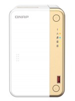 QNAP TS-262-4G 2 Bay NAS Storage, 4GB RAM, 2 x 3.5-inch SATA, 2 x M.2 2280 PCIe Gen 3 x1, 1X 2.5GBE, 2X USB 3.2 | TS-262-4G