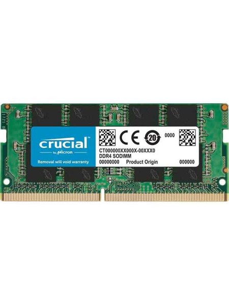 Crucial 8GB 260-Pin DDR4 Laptop Memory, SO-DIMM, DDR4 3200