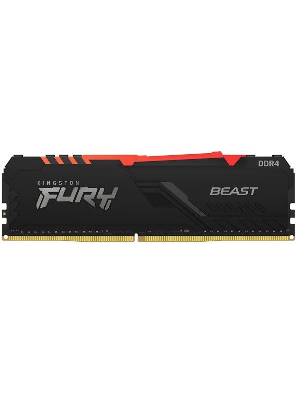 Kingston FURY Beast RGB 8GB 3600MHz DDR4 RAM CL17 | KF436C17BBA/8