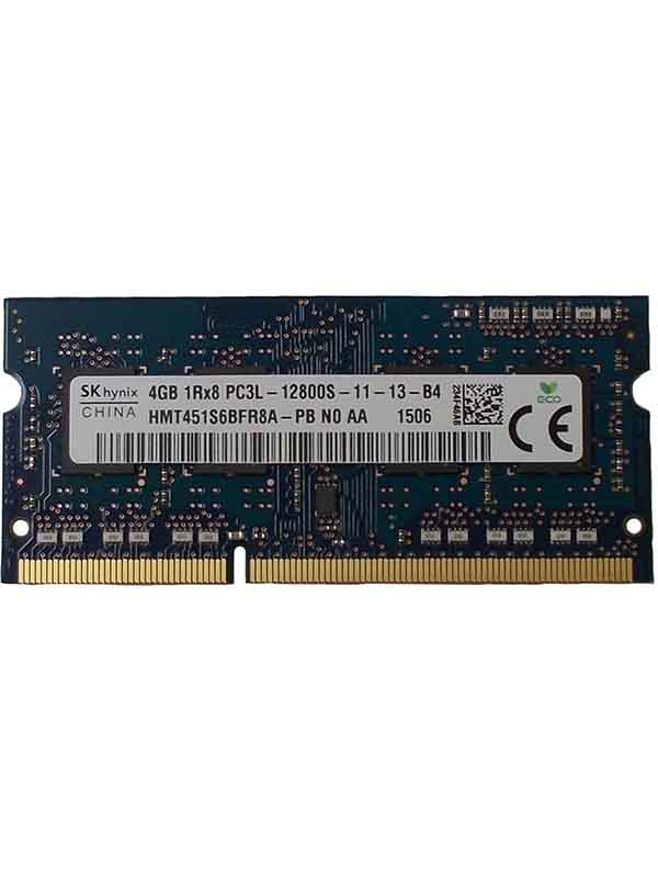 SODIM Ram memory 4GB (1 x 4GB) DDR3 PC3-12800,1600MHz, 204 PIN SODIMM for laptops