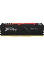 Kingston FURY Beast RGB 16GB RAM DDR4 3600MHz Desktop RAM with Warranty | KF436C17BBAK2/16