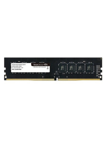 Team Group Elite 16GB DDR4 3200(PC4 25600) Desktop RAM | TED416G3200C2201