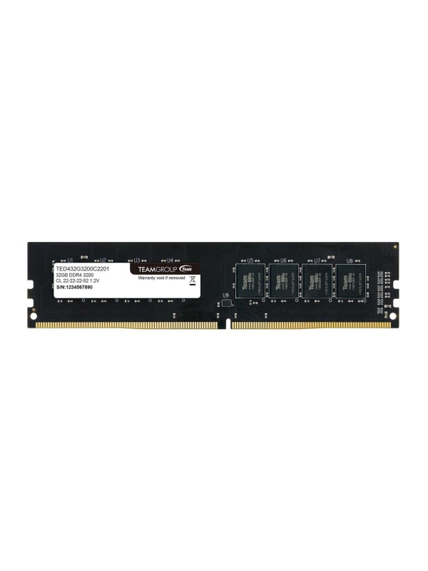 Team Group Elite 32GB DDR4 3200(PC4 25600) Desktop RAM | TED432G3200C2201
