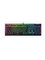 Razer BlackWidow V4 X Mechanical Gaming Keyboard, Arabic/English Layout, Razer Green Clicky Mechanical Switches, Chroma RGB, 6 Macro Keys, Multi-Function Roller, Black | RZ03-04703500-R391