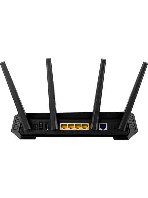 Asus Rog Strix GS-AX3000 Dual Band Wi-Fi 6 Gaming Router, 4 LAN Ports, 10/100/1000Mbps Speed, 1 Gbps, USB Port , Black with Warranty | 90IG06K0-MU9R10
