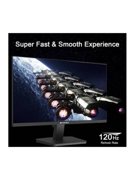 SANSUI ES-27X3AL, 27-inch X3AL Full HD IPS Monitor, 1080p, 100Hz, FreeSync, HDMI & VGA, Low Blue Light, Black, 3-Year Warranty | ES-27X3AL
