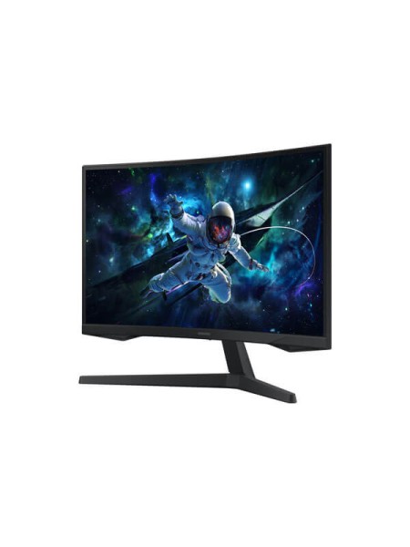Samsung Odyssey G5 G55C LS27CG552EMXUE, 27-inch QHD 1000R Curved Gaming Monitor, VA, 165Hz, 1ms MPRT, HDR10, AMD FreeSync, HDMI, DisplayPort, Black, 3-Year Warranty | LS27CG552EMXUE