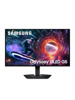 Samsung Odyssey G5 G50F LS27FG502EMXUE 27-inch QHD Fast IPS Gaming Monitor, 180Hz, 1ms GTG, HDR10, AMD FreeSync, G-SYNC Compatible, HDMI, DisplayPort, Black, 3-Year Warranty | LS27FG502EMXUE