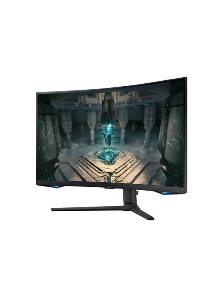 Samsung Odyssey G6 G65B LS32BG650EMXUE, 32-inch QHD 1000R Curved Smart Gaming Monitor, VA, 240Hz, 1ms GTG, DisplayHDR 600, FreeSync Premium Pro, HDMI 2.1, Black, 3-Year Warranty | LS32BG650EMXUE