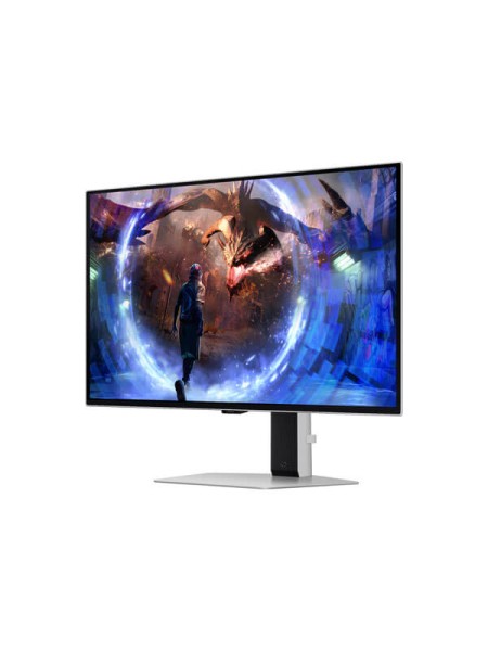 Samsung Odyssey OLED G6 G60SD LS27DG602SMXUE 27-inch QHD OLED Gaming Monitor, 360Hz, 0.03ms GTG, Glare Free, HDR10+ Gaming, FreeSync Premium Pro, HDMI 2.1, Silver, 3-Year Warranty | LS27DG602SMXUE