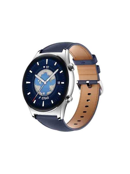 Honor GS 3 Smart Watch Ocean Blue, 1.43 Inch AMOLED Touch Screen, Fitness Watch with Heart Rate Monitor with Warranty | Honor Watch GS3 Blue