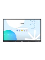 Samsung WAD Series LH75WADWLGCXUE, Samsung 75-Inch 4K UHD Interactive Display, ADS Panel, 3840x2160 Resolution, 60Hz, 40-Point IR Multi-Touch, Android 13, EDLA Certified, USB-C 65W, 3 HDMI, Wi-Fi, Bluetooth, 64GB Storage, Space Gray | LH75WADWLGCXUE