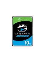Seagate SkyHawk AI ST10000VE001 10TB Surveillance Hard Drive, 3.5-inch SATA 6Gb/s, CMR, 7200 RPM, 256MB Cache, up to 64 HD Cameras + 32 AI Streams, 24/7 NVR HDD