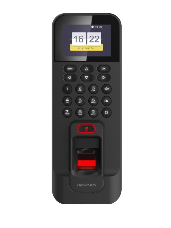 Hikvision DS-K1T804MF K1T804 Value Series Fingerprint Access Terminal | DS-K1T804MF