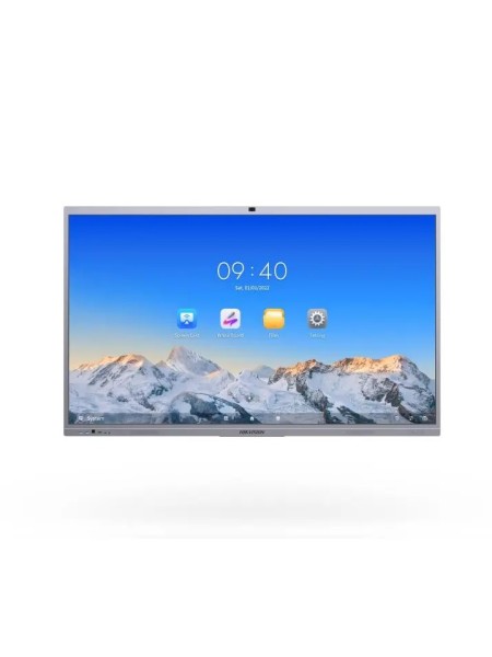 Hikvision DS-D5C65RB/B 65-inch 4K Interactive Display, 45 Point Multi-Touch with 4K Camera | DS-D5C65RB/B