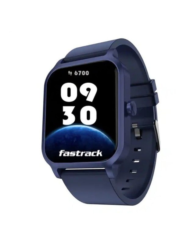 TITAN Fastrack Reflex Rave FX Blue Smart Watch 1.83" Ultra UV Display | FASTRACK REFLEX RAVE FX Blue