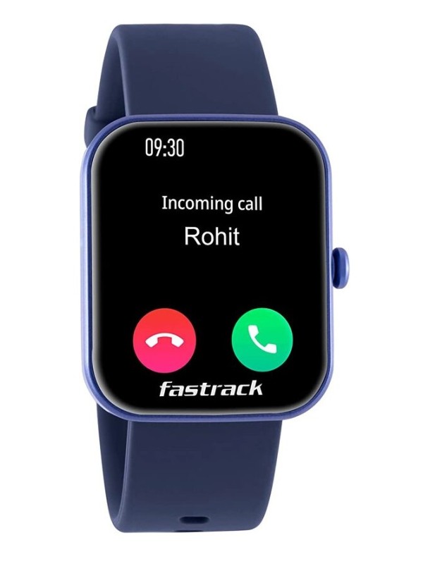Fastrack Reflex Hello Dark Blue Smart Watch 1.69" HD Display BT calling | Fastrack Reflex Hello Dark Blue