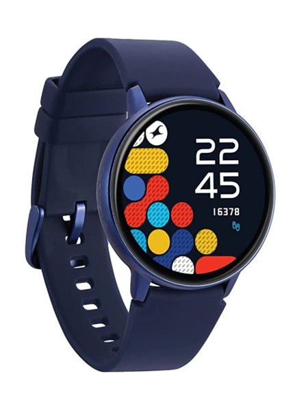 Fastrack Reflex Play Blue Smart Watch 1.3" Amoled Display | Fastrack Reflex Play Blue