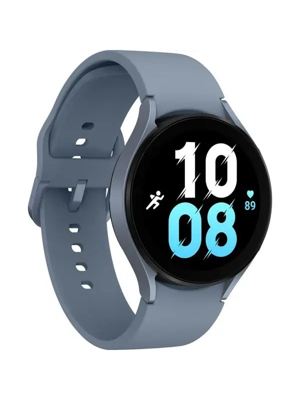 Samsung Galaxy Watch 5 44mm Smart Watch, Fitness Tracker, Health Monitoring, Long Lasting Battery, Bluetooth Sapphire | SM-R910 Blue