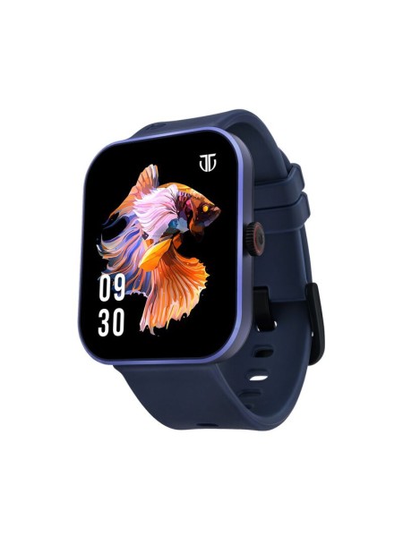 Titan Talk S Blue Smart Watch 1.78" Amoled Display 24/7 Health Tracking, Stress & Sleep Monitor | Titan Talk S Blue