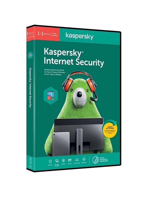 KASPERSKY KIS2PCRT2020 Internet Security 2020 1+1 User | KIS2PCRT2020