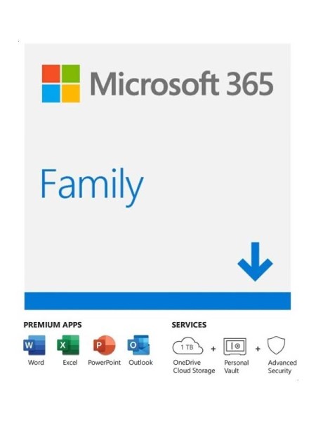 MICROSOFT 365 Family Pack, 6 Users - 1 Year | Micr