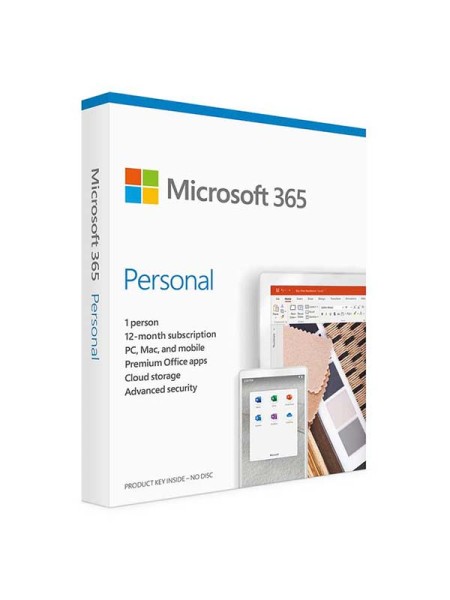MICROSOFT 365 Personal, 1-year subscription, 1 use