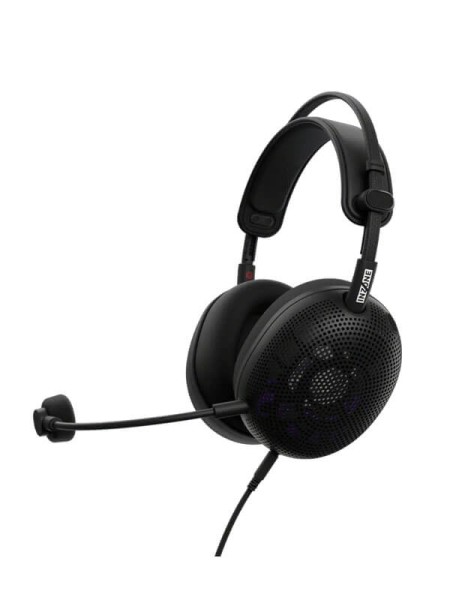 Sony INZONE H6 Air MDR-G600/B, Wired Open-Back Gaming Headset, 40mm Drivers, 360 Spatial Sound for Gaming, Detachable Cardioid Boom Mic, USB-C Audio Box, 199g Lightweight Design, Black | MDR-G600/B